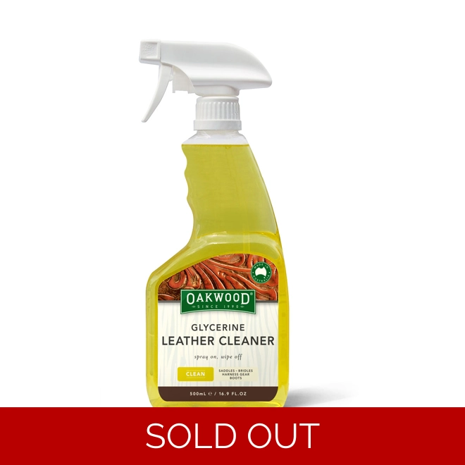product Image for Oakwood Glycerine Leather Cleaner Spray - 500ml